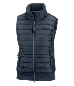 STEEDS Gilet d'équitation softshell bi-matière Rika navy