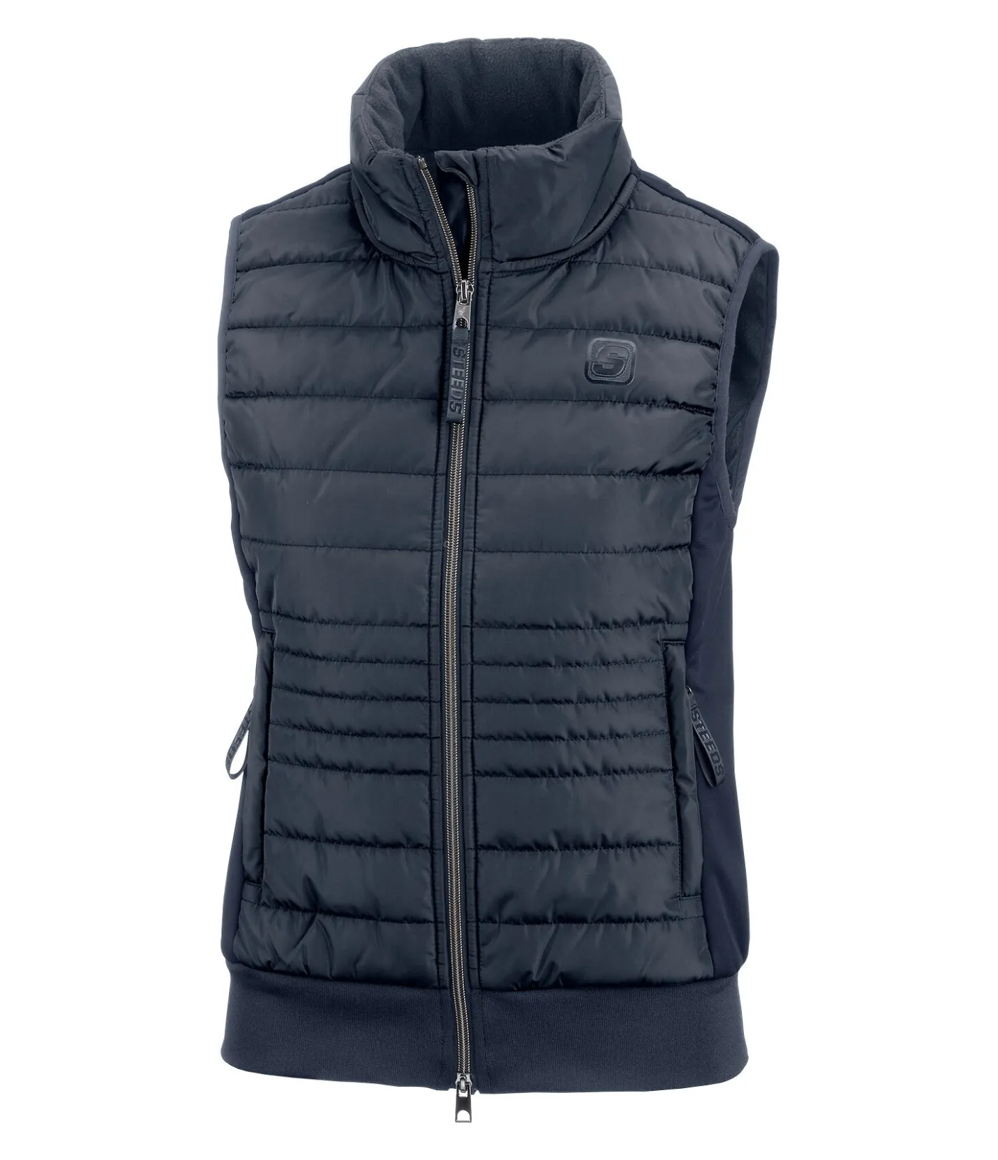STEEDS Gilet d'équitation softshell bi-matière Rika navy