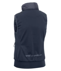 STEEDS Gilet d'équitation softshell bi-matière Rika navy