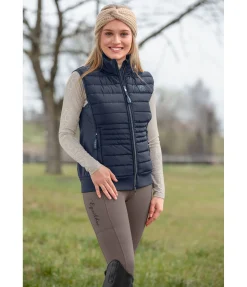 STEEDS Gilet d'équitation softshell bi-matière Rika navy