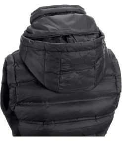 Felix Bühler Gilet d'équitation softshell bi-matière à capuche Jessy noir New