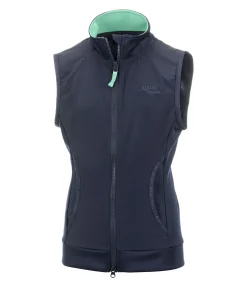 STEEDS Gilet d'équitation stretch bi-matière Enfant Hedi marine Clearance