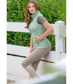 STEEDS Gilet d'équitation stretch Performance Tracy II menthe poivrée Hot