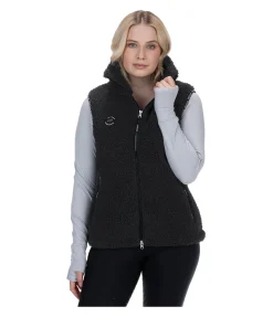 FENGUR Gilet en polaire sherpa Feldur noir Discount