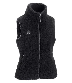 FENGUR Gilet en polaire sherpa Feldur noir Discount