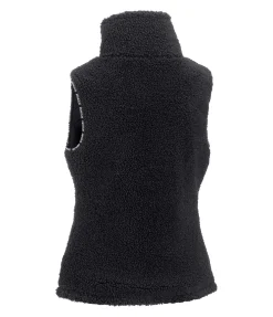 FENGUR Gilet en polaire sherpa Feldur noir Discount