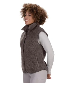 STEEDS Gilet en polaire Teddy Nelly noix Best