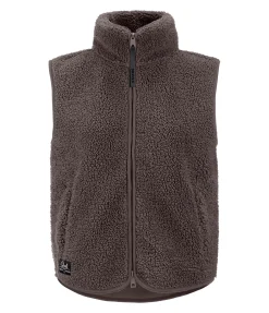 STEEDS Gilet en polaire Teddy Nelly noix Best