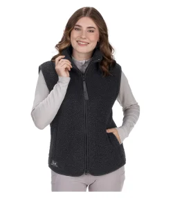 STEEDS Gilet en polaire Teddy Nelly noir New