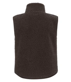 STEEDS Gilet en polaire Teddy Nelly chocolat noir Clearance