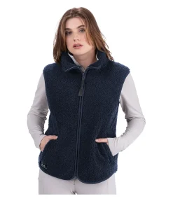 STEEDS Gilet en polaire Teddy Nelly navy Hot