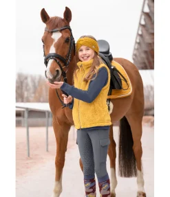 STEEDS Gilet en polaire Teddy Enfant Ylvie mangue dorée Outlet