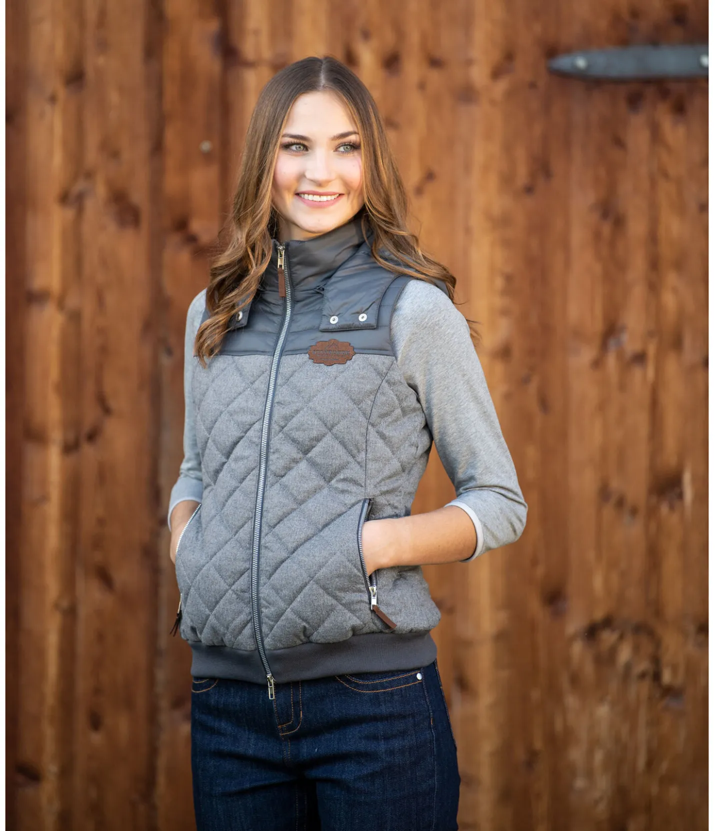 STONEDEEK Gilet femme Winnie fumée Clearance
