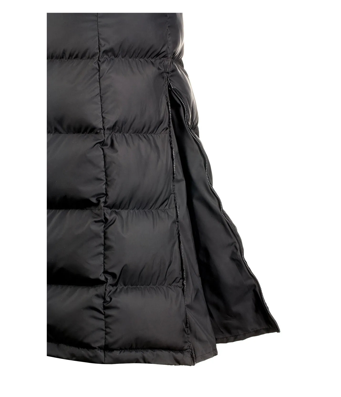 Felix Bühler Gilet long à capuche Clara noir Hot
