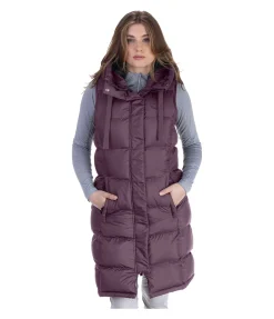 Felix Bühler Gilet long à capuche Clara vignoble Hot