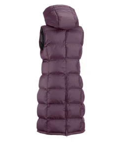 Felix Bühler Gilet long à capuche Clara vignoble Hot