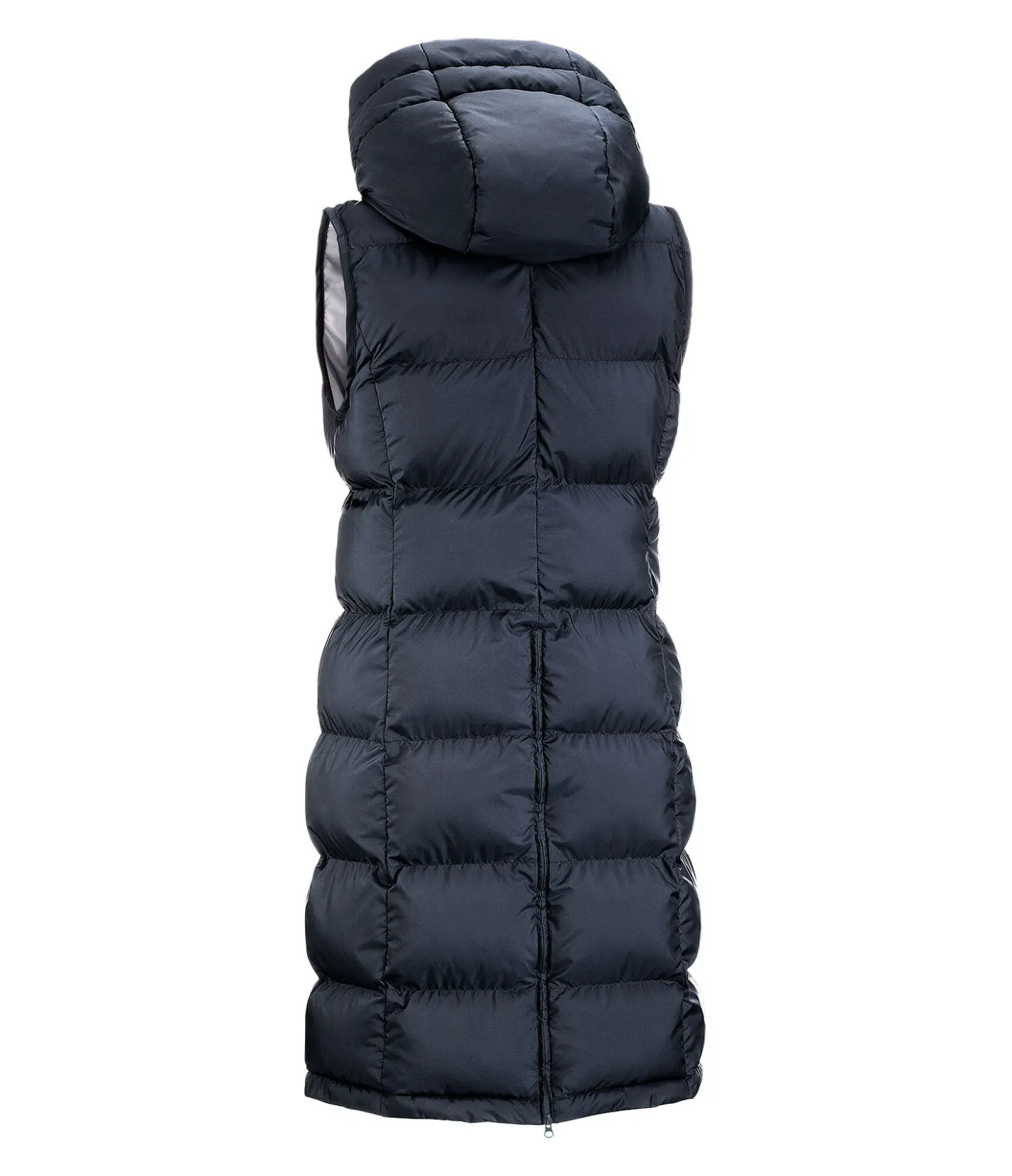 Felix Bühler Gilet long à capuche Clara navy Discount