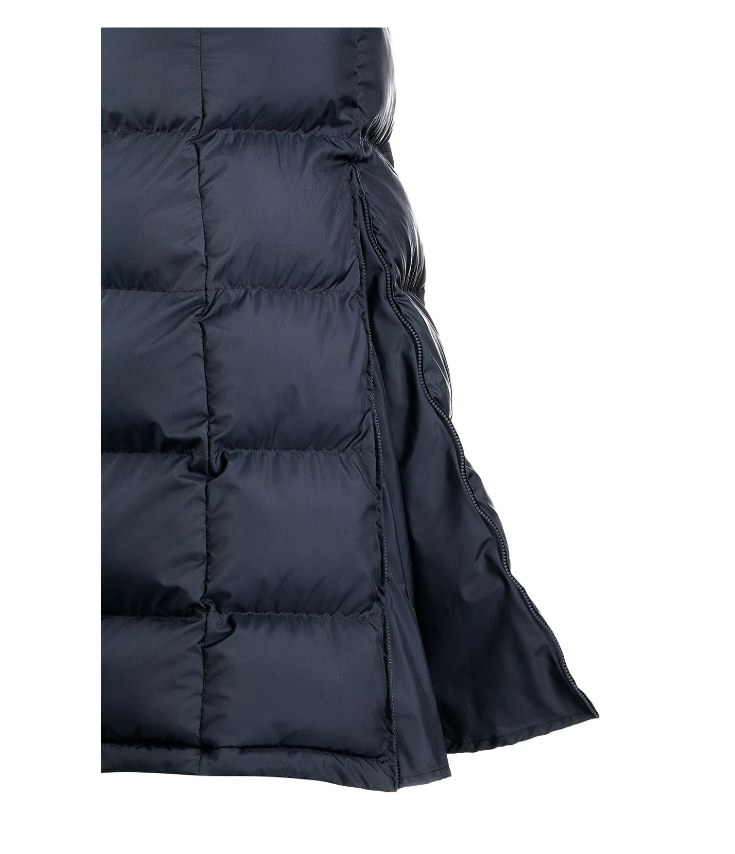 Felix Bühler Gilet long à capuche Clara navy Discount