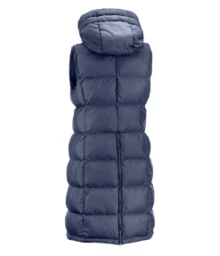Felix Bühler Gilet long à capuche Clara ciel nuageux Outlet