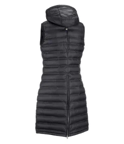 Felix Bühler Gilet long Fleur noir New