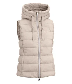 Felix Bühler Gilet matelassé à capuche Mila champagne Online