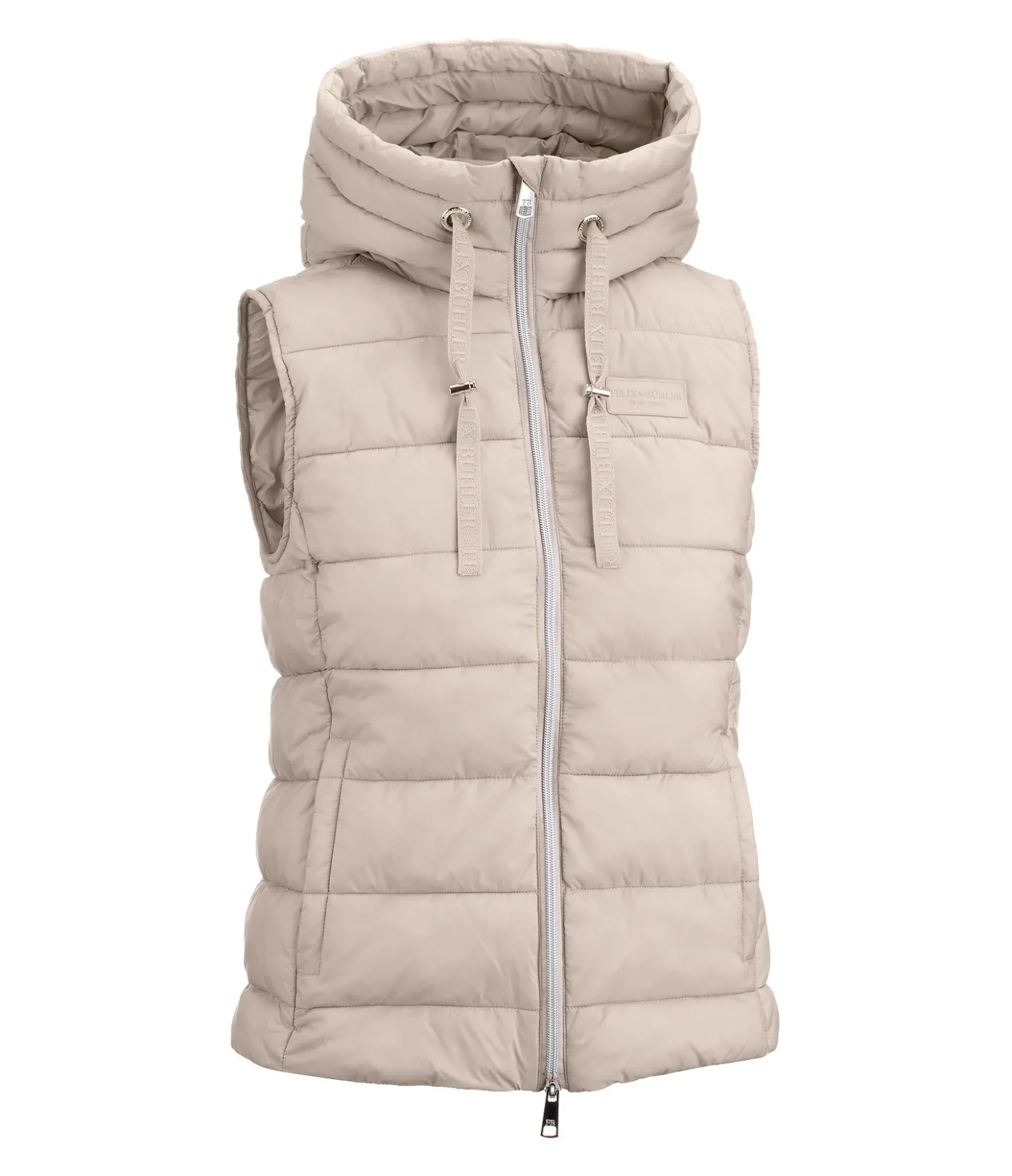 Felix Bühler Gilet matelassé à capuche Mila champagne Online