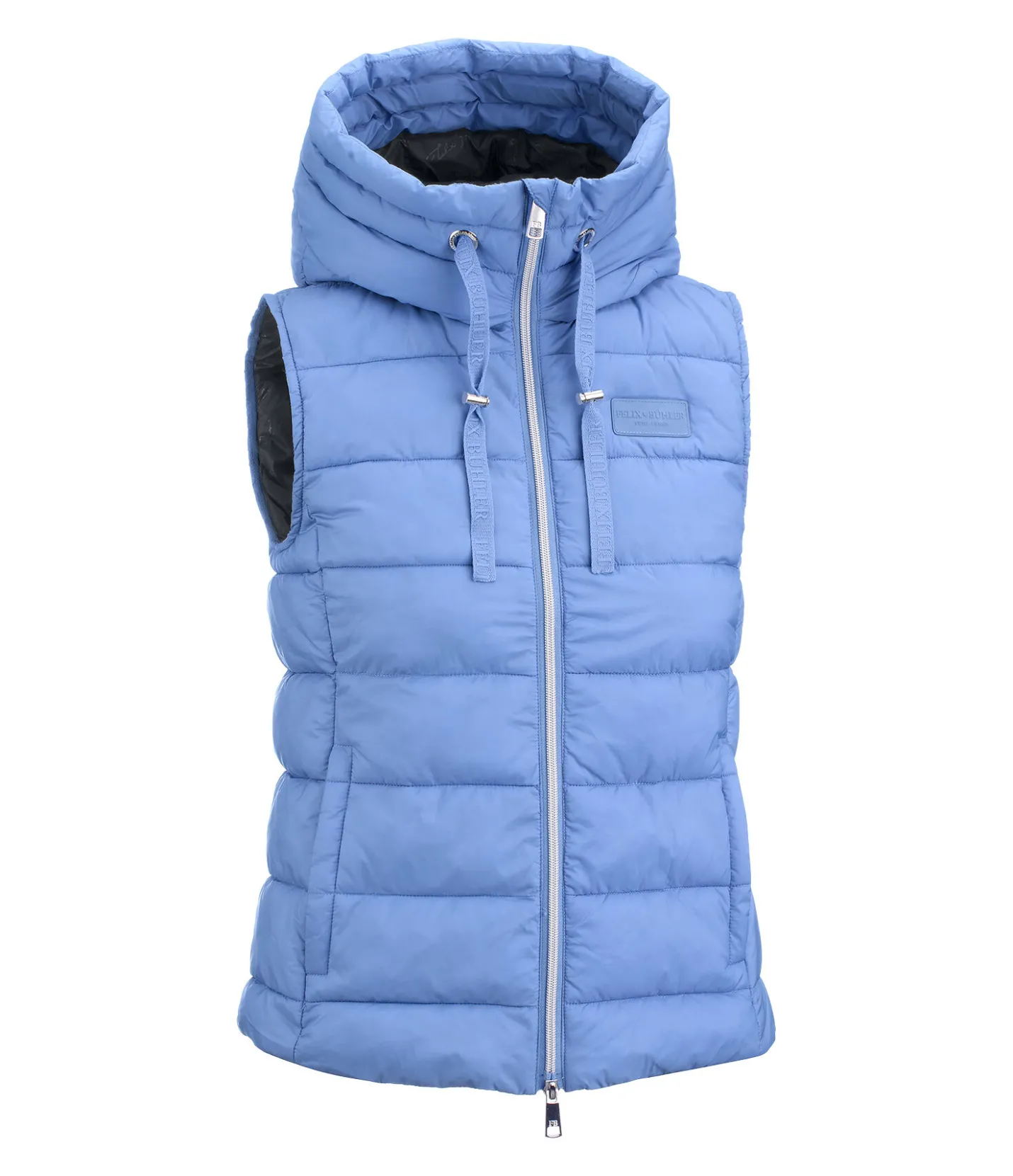 Felix Bühler Gilet matelassé à capuche Mila bleu Ibiza Best