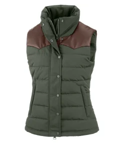 STONEDEEK Gilet matelassé Hazel vert mousse Sale