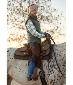 STONEDEEK Gilet matelassé Hazel vert mousse Sale