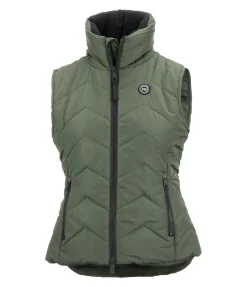 Felix Bühler Gilet matelassé Jane vert profond Outlet