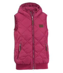 STONEDEEK Gilet matelassé femme Mathilda framboise Hot