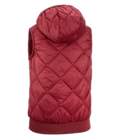 STONEDEEK Gilet matelassé femme Mathilda rouge tomate Best