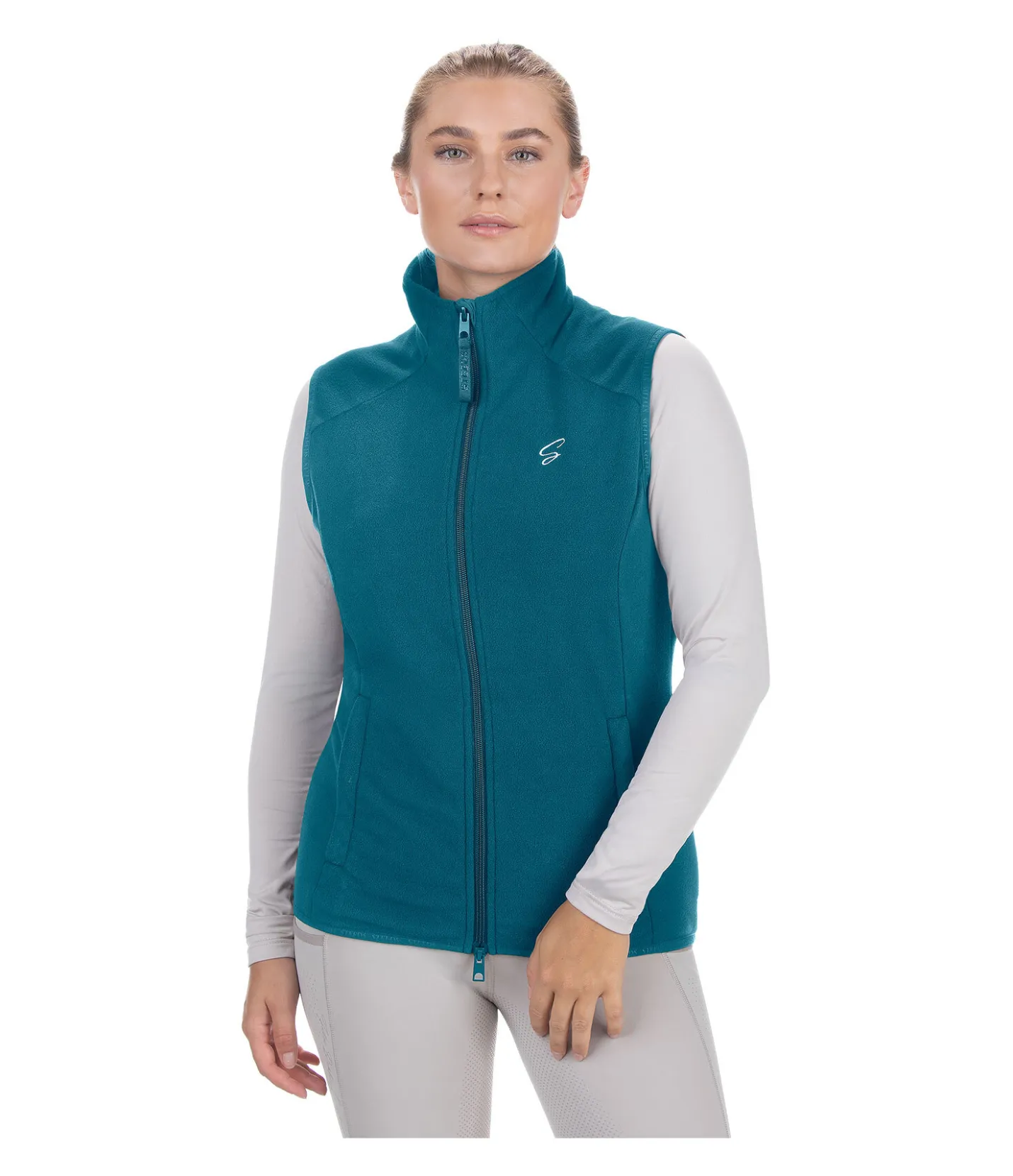 STEEDS Gilet polaire Catly turquoise foncé Outlet