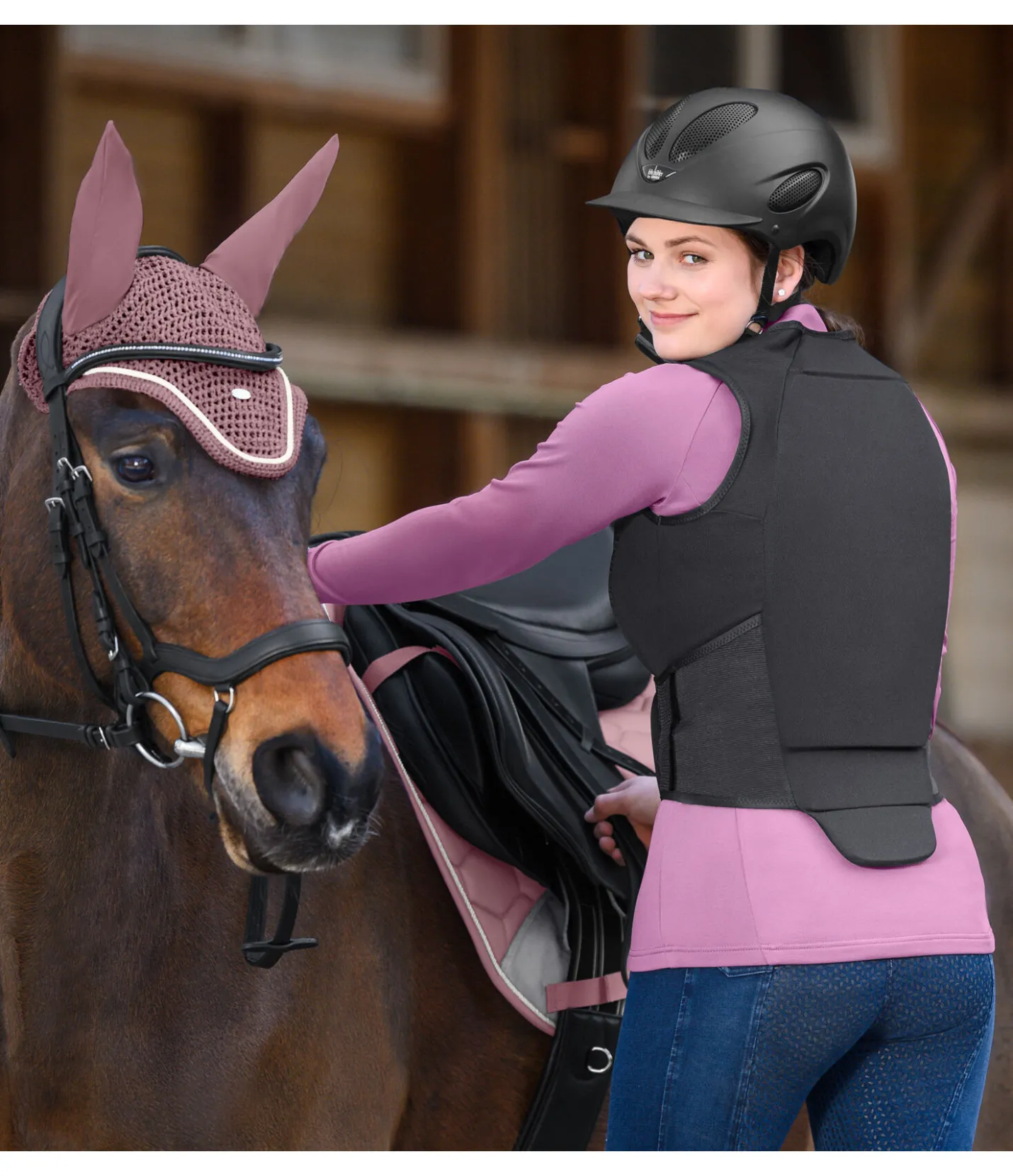 STEEDS Gilet protège-dos XF II noir Sale