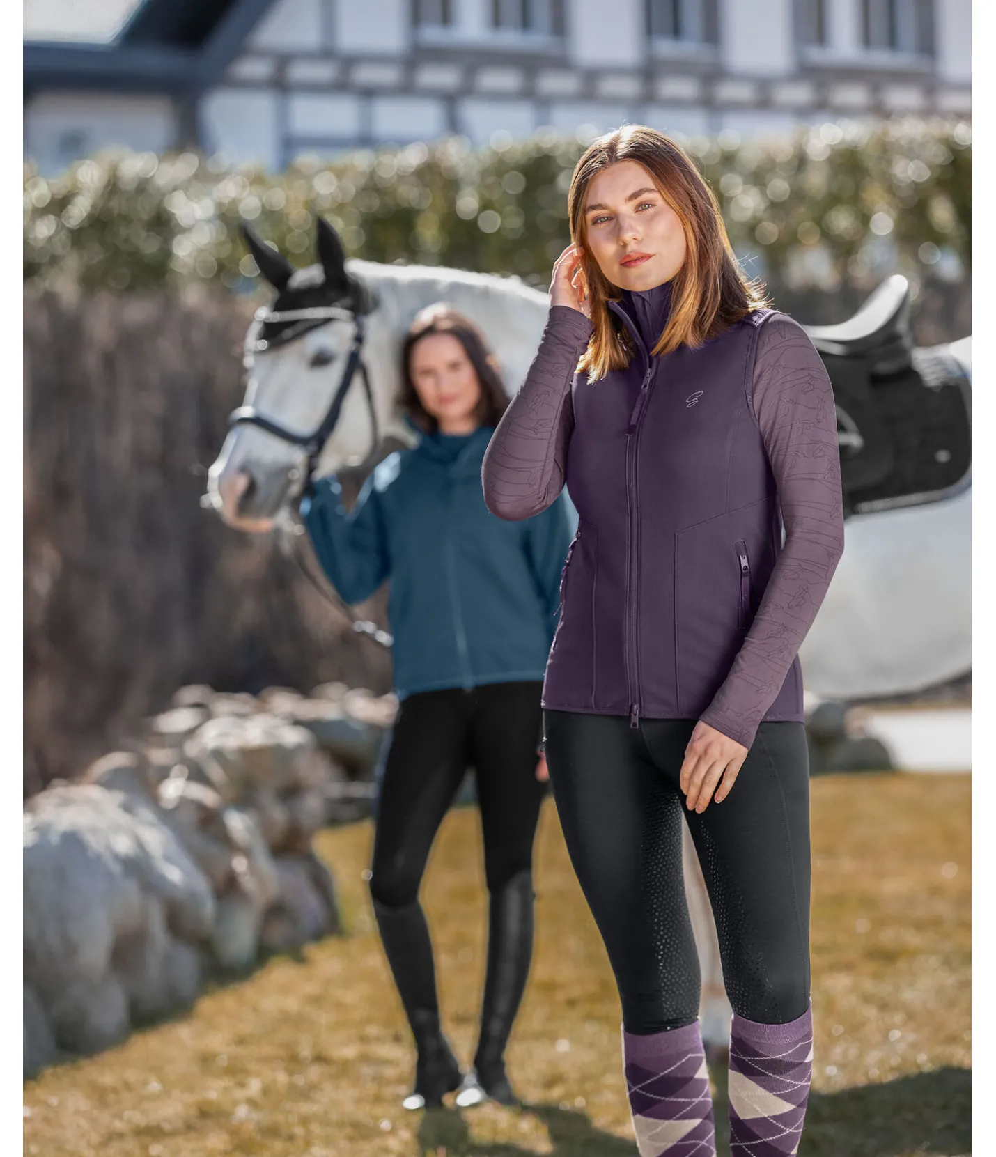 STEEDS Gilet softshell Rika II baie noir Hot