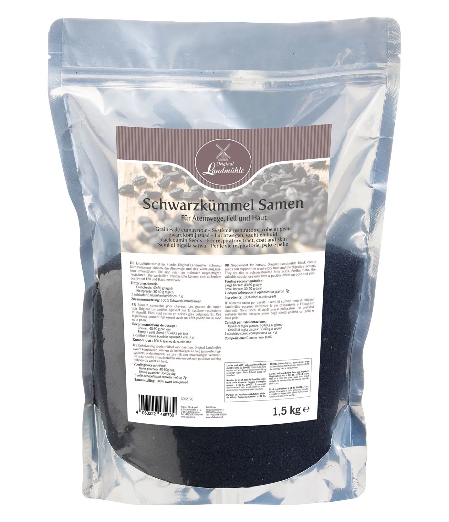 Original Landmühle Graines de cumin noir Clearance