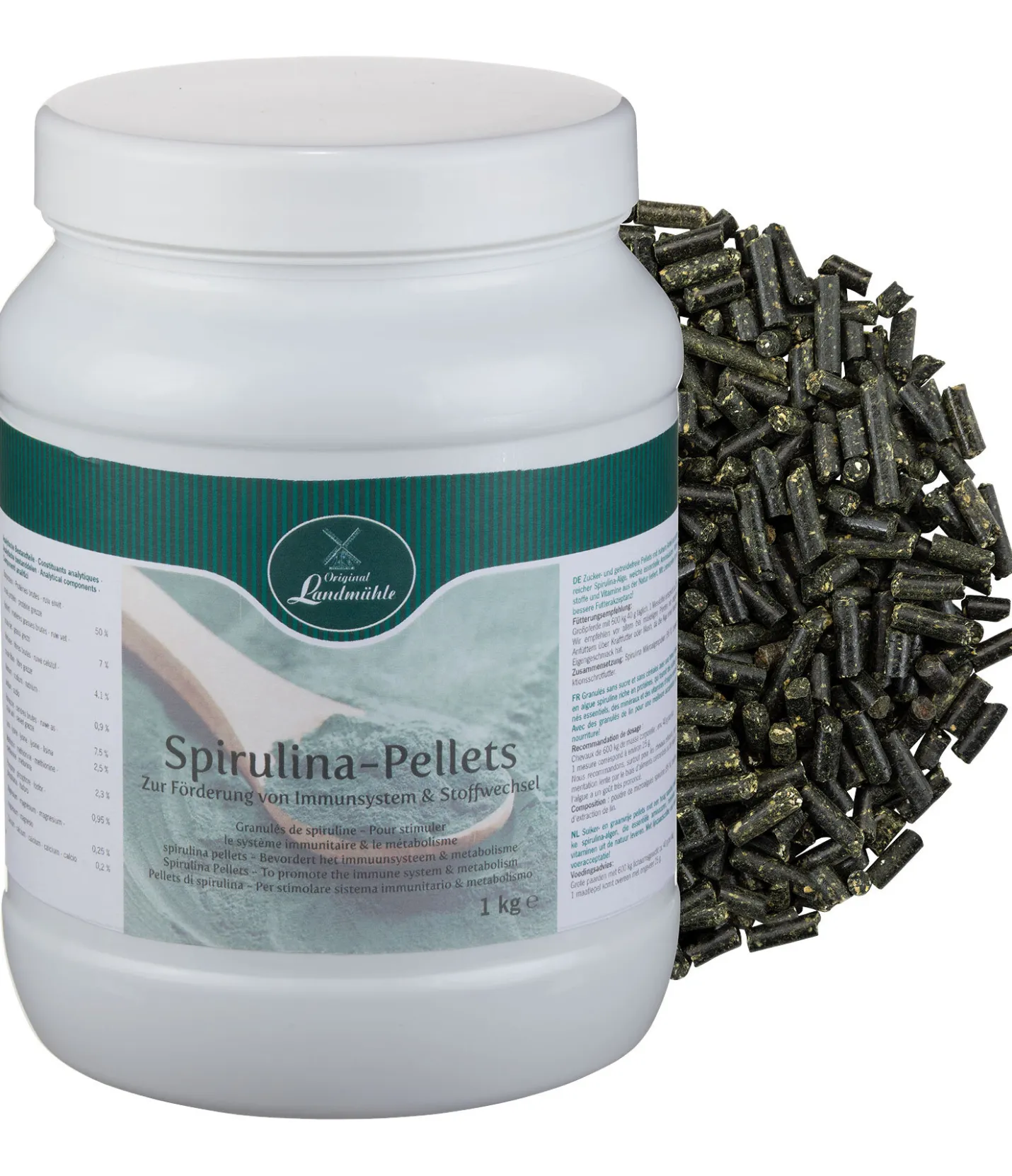 Original Landmühle Granulés de spiruline Hot