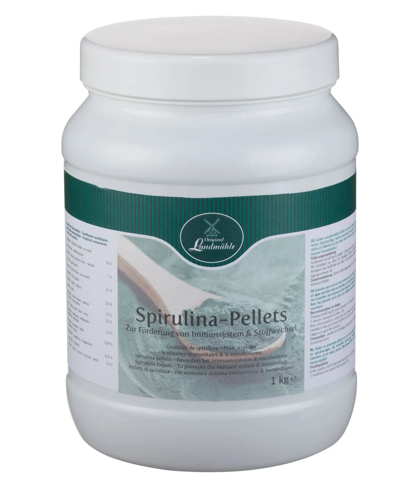 Original Landmühle Granulés de spiruline Hot