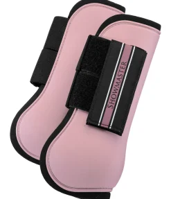 SHOWMASTER Guêtres à coque rigide rose givrée