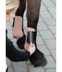 SHOWMASTER Guêtres à coque rigide rose givrée