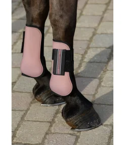 SHOWMASTER Guêtres à coque rigide rose givrée