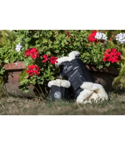 Felix Bühler Guêtres de dressage postérieures Save the Sheep noir New