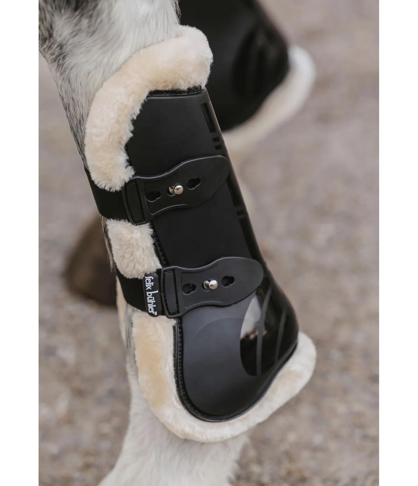 Felix Bühler Guêtres Softzone Fluffy noir Sale