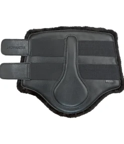 SHOWMASTER Guêtres de dressage antérieures en polaire Teddy noir/noir Sale