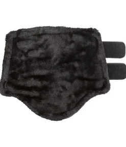 SHOWMASTER Guêtres de dressage antérieures en polaire Teddy noir/noir Sale