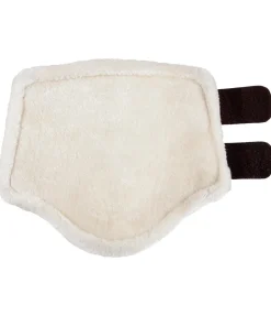 SHOWMASTER Guêtres de dressage antérieures en polaire Teddy brun Hot