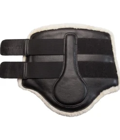 SHOWMASTER Guêtres de dressage antérieures en polaire Teddy noir Best