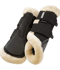 Felix Bühler Guêtres de dressage avec polaire Teddy Sparkle (pour antérieurs) noir New