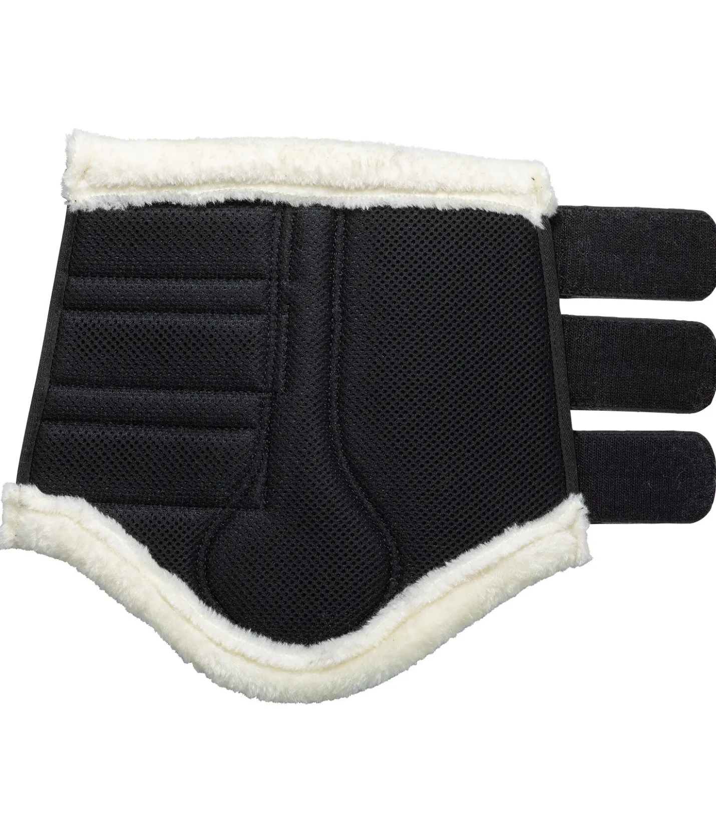 SHOWMASTER Guêtres de dressage avec polaire Teddy Classic (pour postérieurs) noir Discount
