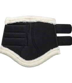 SHOWMASTER Guêtres de dressage avec polaire Teddy Classic (pour antérieurs) noir New